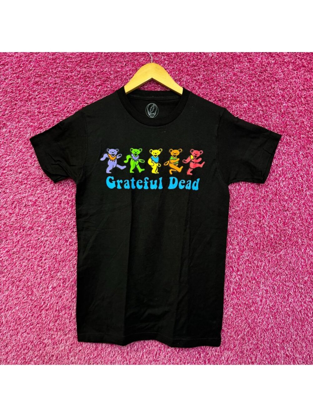 Grateful Dead Dancing Bears Psychedelic Jam Band Rock Tee M